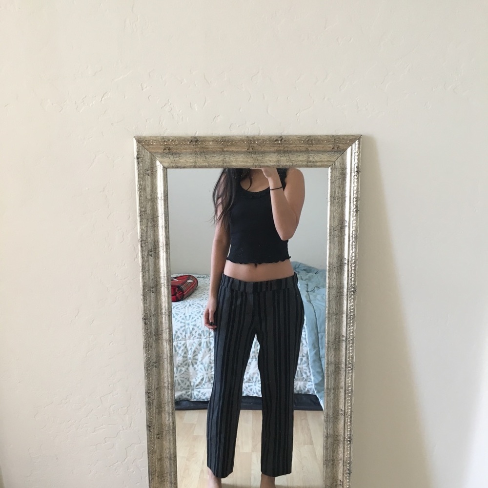 striped pants